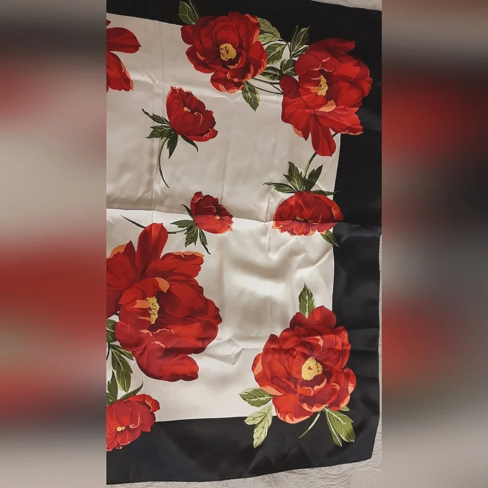 ECHO | Silk, Rose Scarf